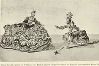 An illustration from Essai sur l'histoire du théâtre : la mise en scène, le décor, le costume, l'architecture, l'éclairage, l'hygiène (1893)