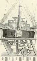 An illustration from Essai sur l'histoire du théâtre : la mise en scène, le décor, le costume, l'architecture, l'éclairage, l'hygiène (1893)