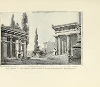 An illustration from Essai sur l'histoire du théâtre : la mise en scène, le décor, le costume, l'architecture, l'éclairage, l'hygiène (1893)