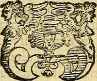 An illustration from Essame de gl'ingegni de gli hvomini, per apprender le scienze: nel quale, scoprendosi la varietà delle nature, si mostra, a che professione sia atto ciascuno, (1582)