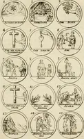 An illustration from Essay d'un dictionnaire contenant la connoissance du monde, des sciences universelles, et particulierement celle des medailles, des passions, des moeurs, des vertus et des vices, &c. : representé par des figures hyerogliphiques, expliquèes en prose & en vers (1700)