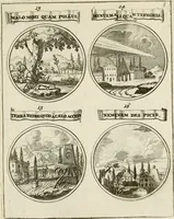 Picture 74 of 83 from Essay d'un dictionnaire contenant la connoissance du monde, des sciences universelles, et particulierement celle des medailles, des passions, des moeurs, des vertus et des vices, &c. : representé par des figures hyerogliphiques, expliquèes en prose & en vers (1700), leaf 222