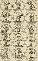 Picture 24 of 83 from Essay d'un dictionnaire contenant la connoissance du monde, des sciences universelles, et particulierement celle des medailles, des passions, des moeurs, des vertus et des vices, &c. : representé par des figures hyerogliphiques, expliquèes en prose & en vers (1700), leaf 66