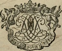 An illustration from Essay d'un dictionnaire contenant la connoissance du monde, des sciences universelles, et particulierement celle des medailles, des passions, des moeurs, des vertus et des vices, &c. ; representé par des figures hyerogliphiques, expliquées en prose & en vers (1700)