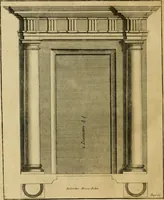 An illustration from An essay in defence of ancient architecture, or, A parallel of the ancient buildings with the modern : shewing the beauty and harmony of the former, and the irregularity of the latter ; with impartial reflections on the reasons of the abuses introduced by our present builders ; to which is annexed an inspectional table, universally useful ; illustrated with sixteen copper-plates (1728)