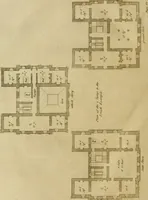 An illustration from An essay in defence of ancient architecture, or, A parallel of the ancient buildings with the modern : shewing the beauty and harmony of the former, and the irregularity of the latter ; with impartial reflections on the reasons of the abuses introduced by our present builders ; to which is annexed an inspectional table, universally useful ; illustrated with sixteen copper-plates (1728)