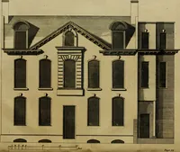 An illustration from An essay in defence of ancient architecture, or, A parallel of the ancient buildings with the modern : shewing the beauty and harmony of the former, and the irregularity of the latter ; with impartial reflections on the reasons of the abuses introduced by our present builders ; to which is annexed an inspectional table, universally useful ; illustrated with sixteen copper-plates (1728)