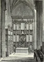 An illustration from An essay on the history of English church architecture prior to the separation of England from the Roman obedience (1881)