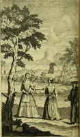 An illustration from An essay on the history and reality of apparitions. : Being an account of what they are, and what they are not; whence they come, and whence they come not. As also how we may distinguish between the apparitions of good and evil spirits and how we ought to behave to them. With a great variety of surprizing and diverting examples, never publish'd before (1727)