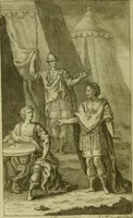 An illustration from An essay on the history and reality of apparitions. : Being an account of what they are, and what they are not; whence they come, and whence they come not. As also how we may distinguish between the apparitions of good and evil spirits and how we ought to behave to them. With a great variety of surprizing and diverting examples, never publish'd before (1727)