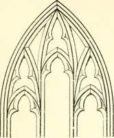 An illustration from An essay on the origin and development of window tracery in England; with nearly four hundred illustrations (1851)