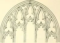 An illustration from An essay on the origin and development of window tracery in England; with nearly four hundred illustrations (1851)