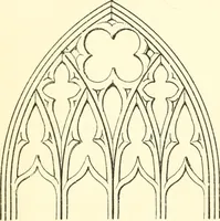 An illustration from An essay on the origin and development of window tracery in England; with nearly four hundred illustrations (1851)