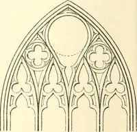 An illustration from An essay on the origin and development of window tracery in England; with nearly four hundred illustrations (1851)