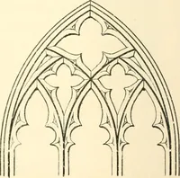 An illustration from An essay on the origin and development of window tracery in England; with nearly four hundred illustrations (1851)