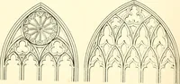 An illustration from An essay on the origin and development of window tracery in England; with nearly four hundred illustrations (1851)