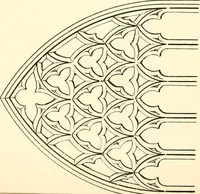 An illustration from An essay on the origin and development of window tracery in England; with nearly four hundred illustrations (1851)