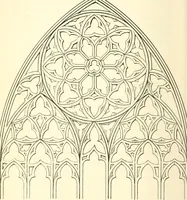 An illustration from An essay on the origin and development of window tracery in England; with nearly four hundred illustrations (1851)