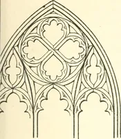 An illustration from An essay on the origin and development of window tracery in England; with nearly four hundred illustrations (1851)