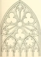 An illustration from An essay on the origin and development of window tracery in England; with nearly four hundred illustrations (1851)