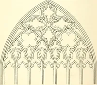 An illustration from An essay on the origin and development of window tracery in England; with nearly four hundred illustrations (1851)
