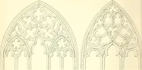 An illustration from An essay on the origin and development of window tracery in England; with nearly four hundred illustrations (1851)