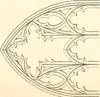An illustration from An essay on the origin and development of window tracery in England; with nearly four hundred illustrations (1851)