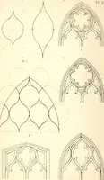 An illustration from An essay on the origin and development of window tracery in England; with nearly four hundred illustrations (1851)