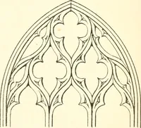 An illustration from An essay on the origin and development of window tracery in England; with nearly four hundred illustrations (1851)