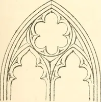 An illustration from An essay on the origin and development of window tracery in England; with nearly four hundred illustrations (1851)