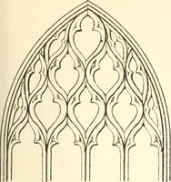 An illustration from An essay on the origin and development of window tracery in England; with nearly four hundred illustrations (1851)
