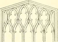 An illustration from An essay on the origin and development of window tracery in England; with nearly four hundred illustrations (1851)