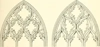 An illustration from An essay on the origin and development of window tracery in England; with nearly four hundred illustrations (1851)