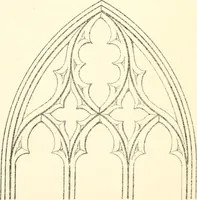 An illustration from An essay on the origin and development of window tracery in England; with nearly four hundred illustrations (1851)