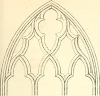 An illustration from An essay on the origin and development of window tracery in England; with nearly four hundred illustrations (1851)