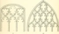 An illustration from An essay on the origin and development of window tracery in England; with nearly four hundred illustrations (1851)