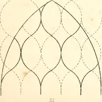 An illustration from An essay on the origin and development of window tracery in England; with nearly four hundred illustrations (1851)