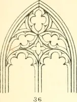 An illustration from An essay on the origin and development of window tracery in England; with nearly four hundred illustrations (1851)