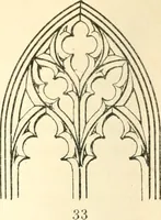 An illustration from An essay on the origin and development of window tracery in England; with nearly four hundred illustrations (1851)