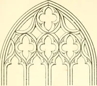 An illustration from An essay on the origin and development of window tracery in England; with nearly four hundred illustrations (1851)