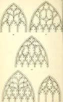 An illustration from An essay on the origin and development of window tracery in England; with nearly four hundred illustrations (1851)
