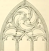 An illustration from An essay on the origin and development of window tracery in England; with nearly four hundred illustrations (1851)