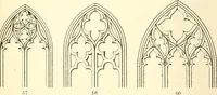 An illustration from An essay on the origin and development of window tracery in England; with nearly four hundred illustrations (1851)