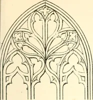 An illustration from An essay on the origin and development of window tracery in England; with nearly four hundred illustrations (1851)
