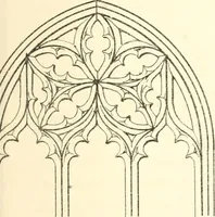 An illustration from An essay on the origin and development of window tracery in England; with nearly four hundred illustrations (1851)