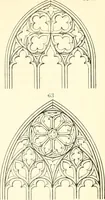 An illustration from An essay on the origin and development of window tracery in England; with nearly four hundred illustrations (1851)