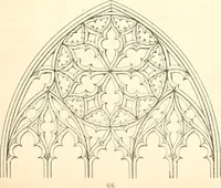 An illustration from An essay on the origin and development of window tracery in England; with nearly four hundred illustrations (1851)