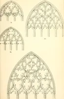 An illustration from An essay on the origin and development of window tracery in England; with nearly four hundred illustrations (1851)