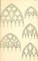 An illustration from An essay on the origin and development of window tracery in England; with nearly four hundred illustrations (1851)