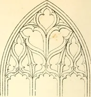 An illustration from An essay on the origin and development of window tracery in England; with nearly four hundred illustrations (1851)